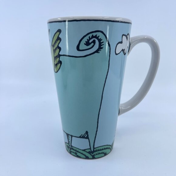 ursula dodge bad cat collection "heaven" tall mug 15oz - Picture 3 of 6